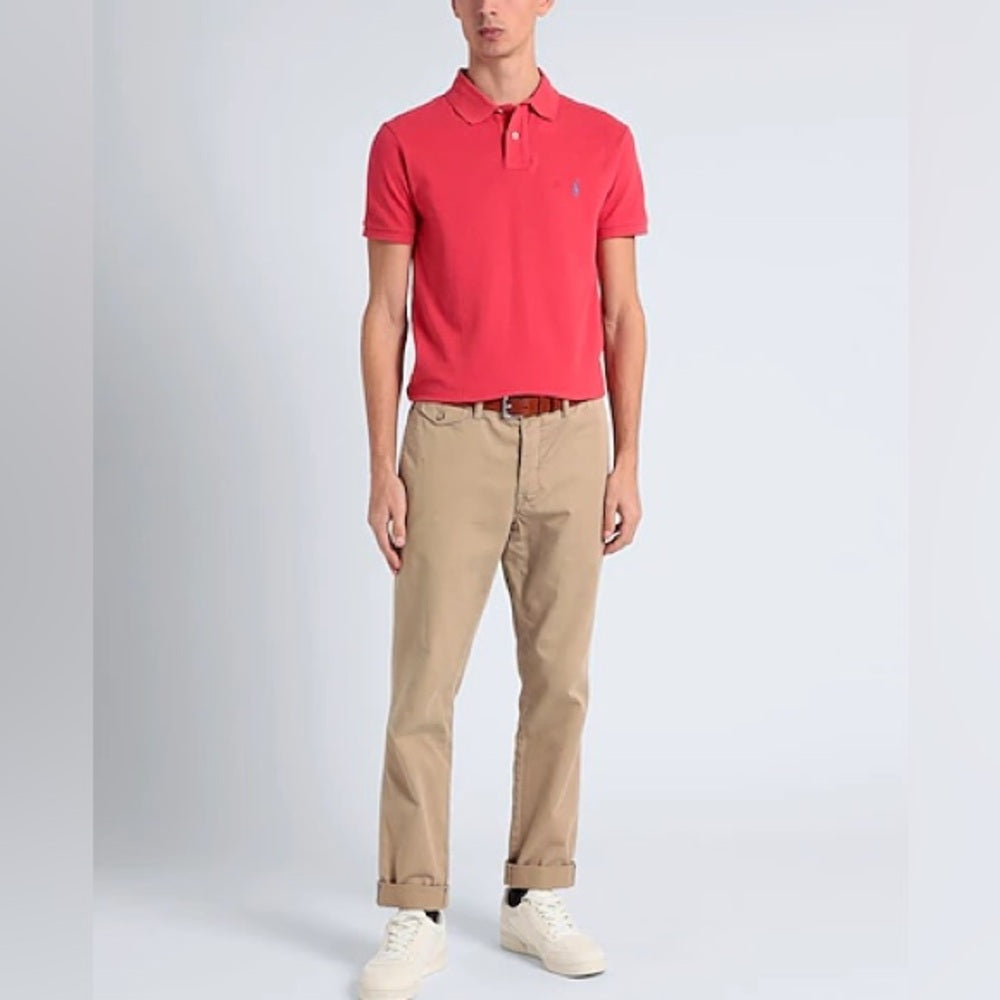 Polo by Ralph Lauren Men's Red Polo Shirt