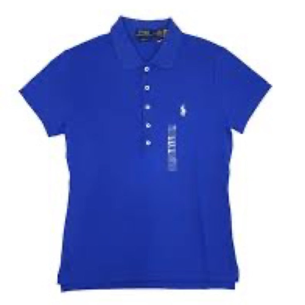 Sz Various blue polo womens shirt