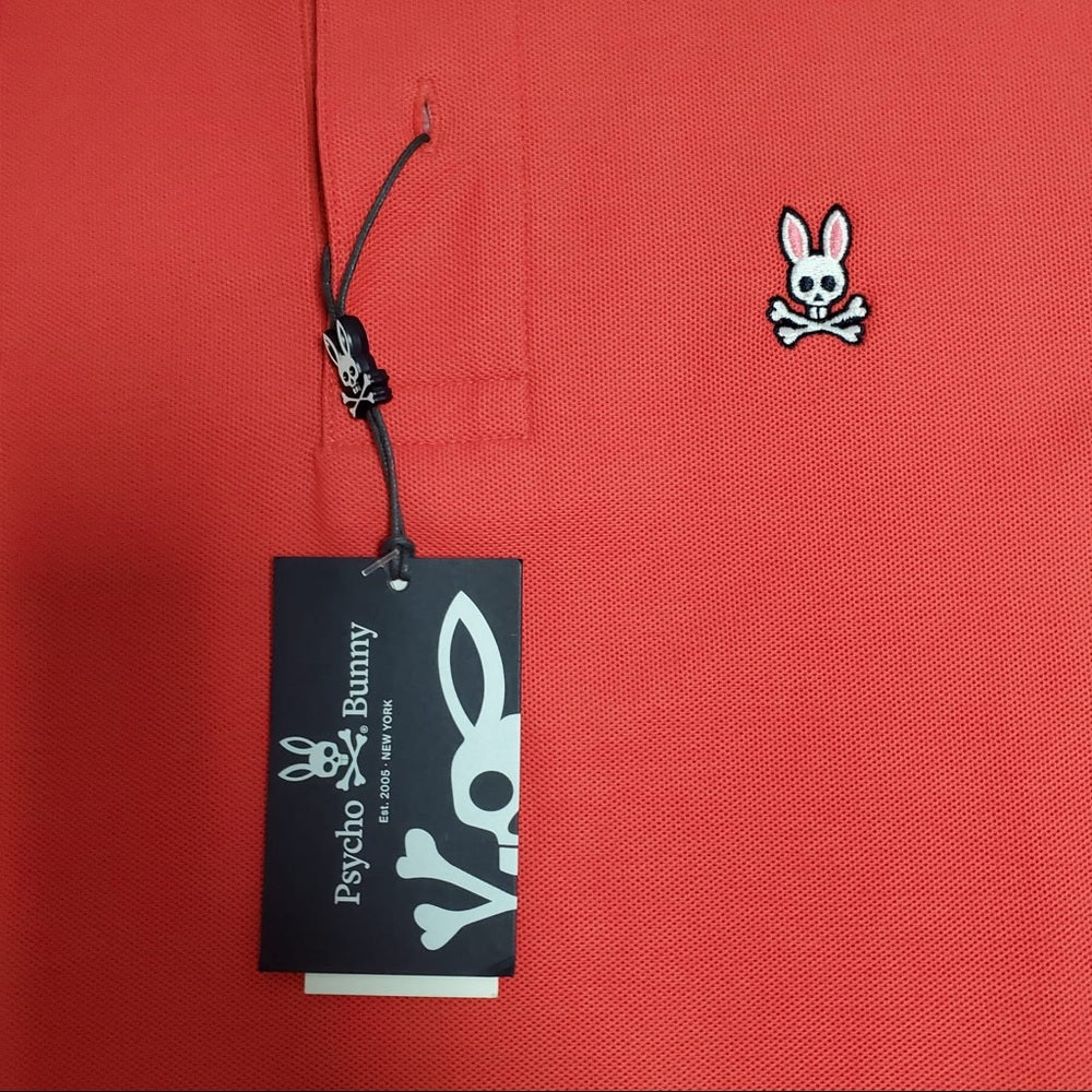 Psycho Bunny polo tee sz small