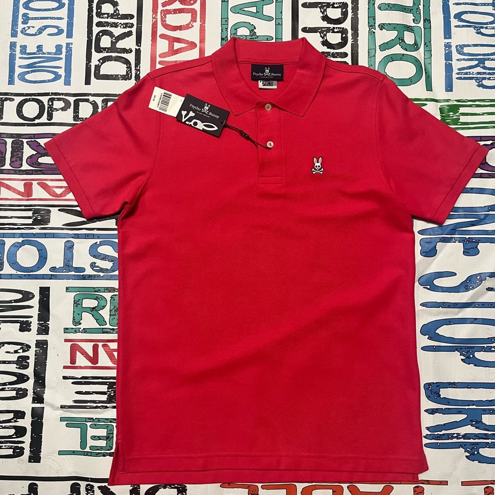 Psycho Bunny polo tee sz small