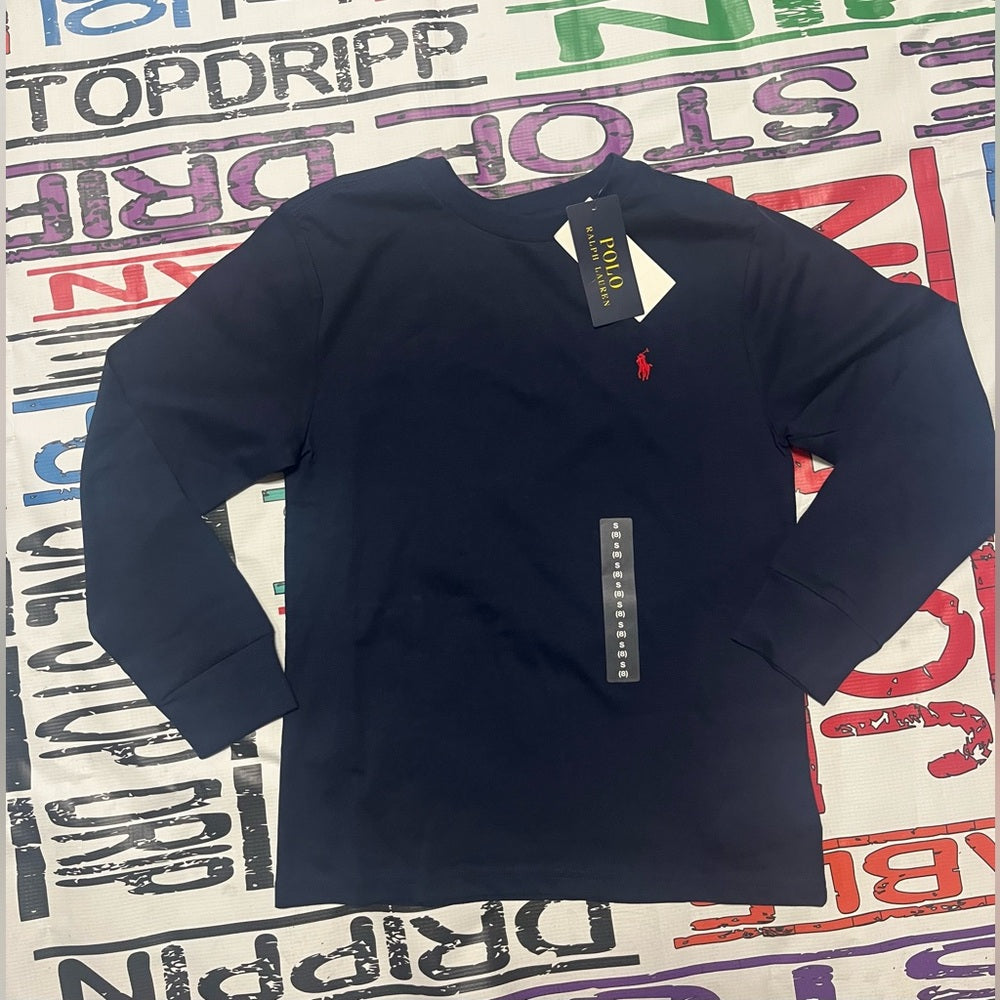 Polo Ralph Lauren Navy Long Sleeve Shirt