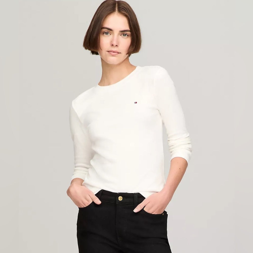 Long-Sleeve Crewneck Favorite T-Shirt