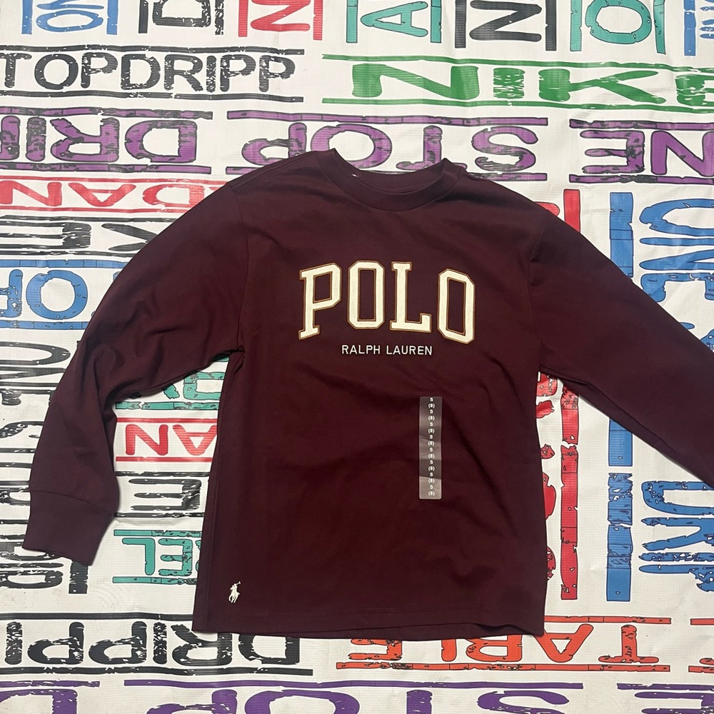 Polo Ralph Lauren Maroon Sweatshirt kids