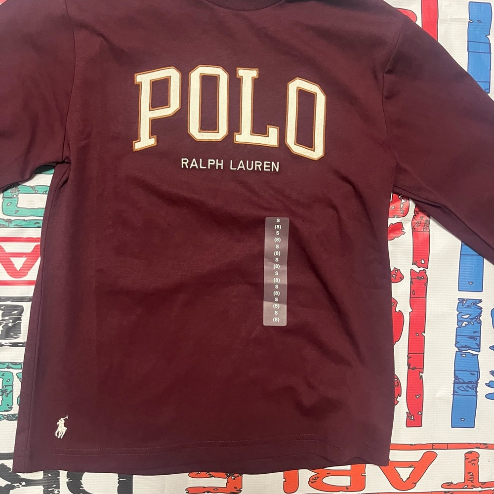 Polo Ralph Lauren Maroon Sweatshirt kids