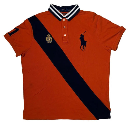 POLO RALPH LAUREN STRIPE BIG PONY NO 1 sz small