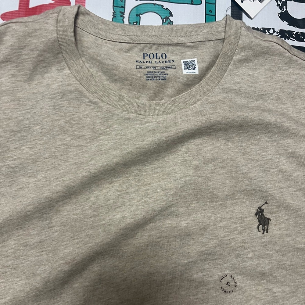 Polo by Ralph Lauren Men's Beige T-Shirt
