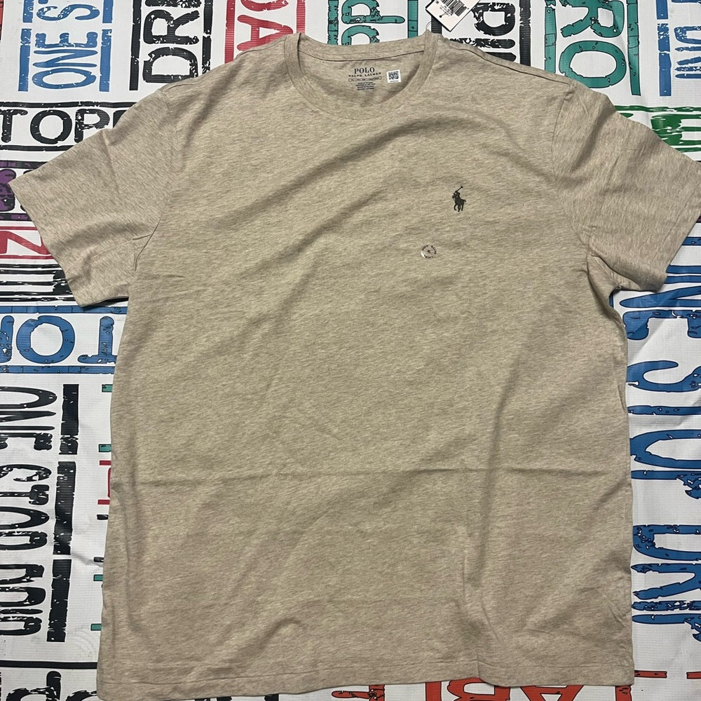 Polo by Ralph Lauren Men's Beige T-Shirt