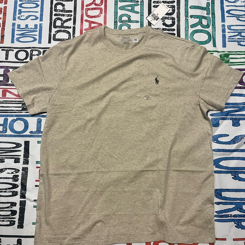 Polo by Ralph Lauren Men's Beige T-Shirt