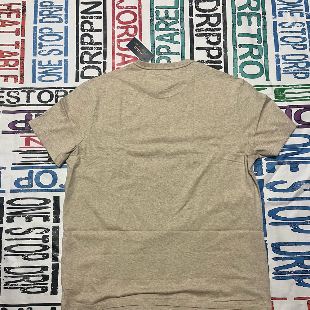 Polo by Ralph Lauren Men's Beige T-Shirt