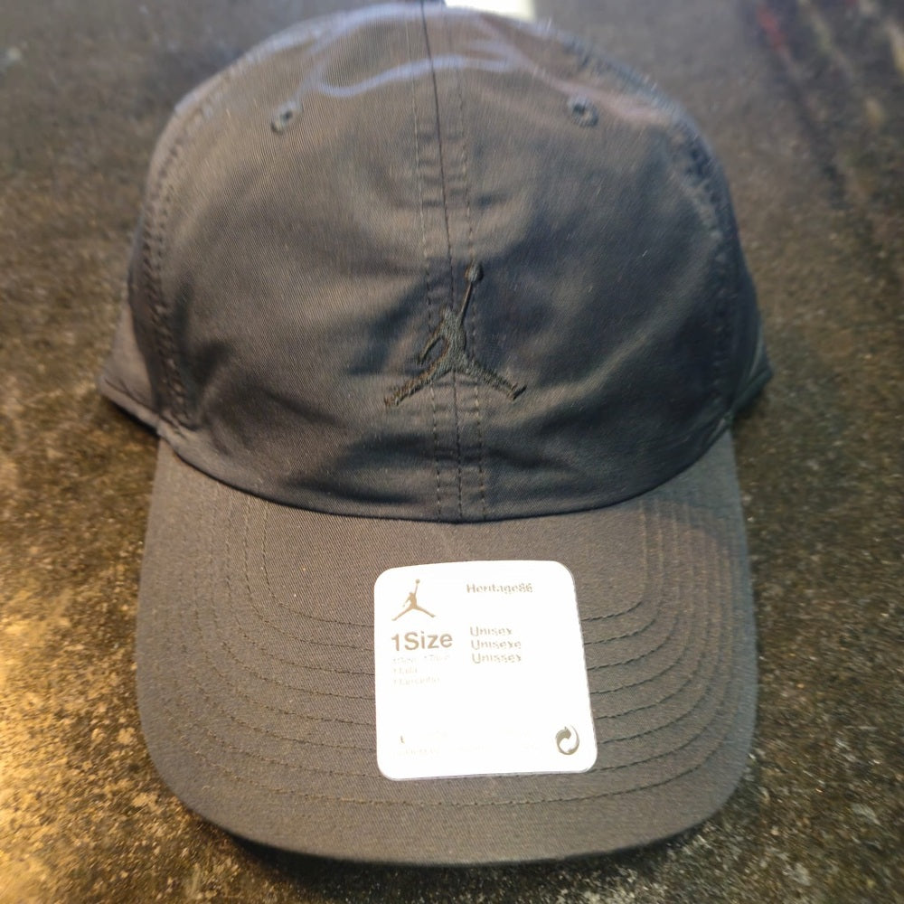 Jordan Black jump man Cap