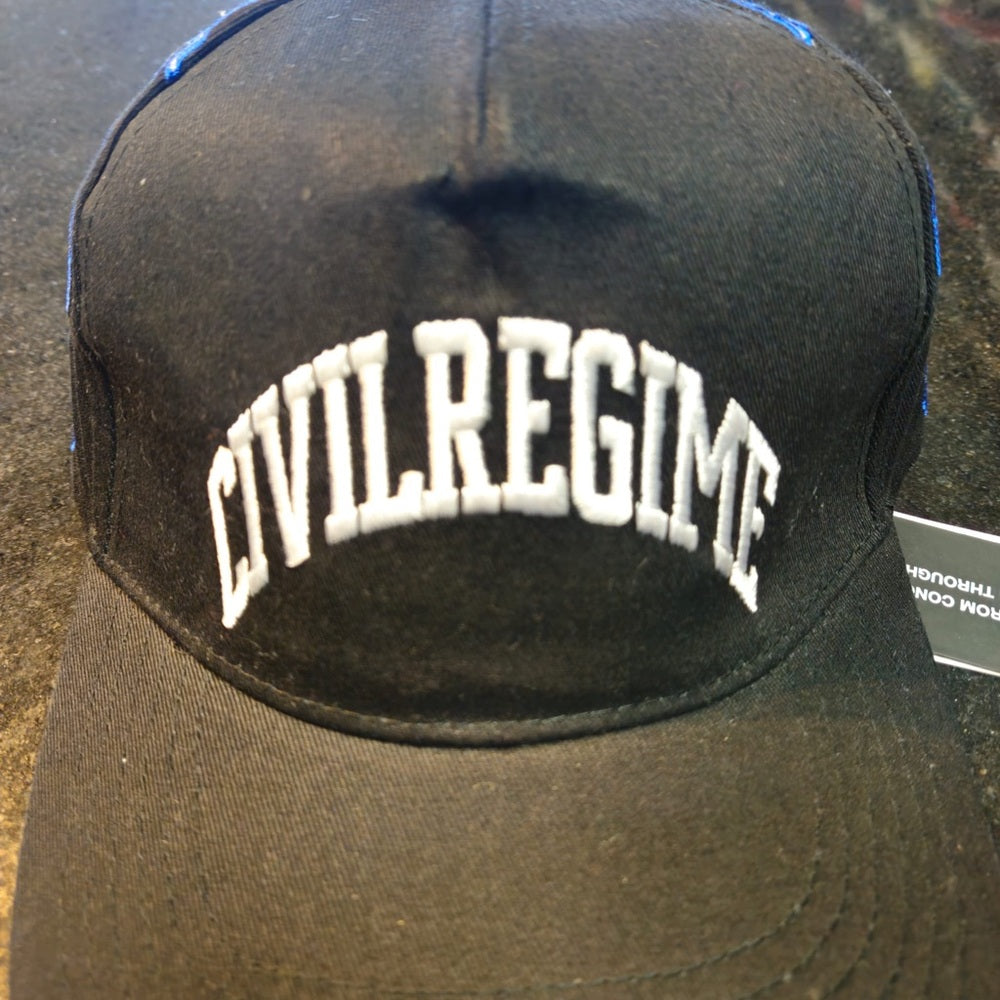 Civil Regime Black Cap adjustable
