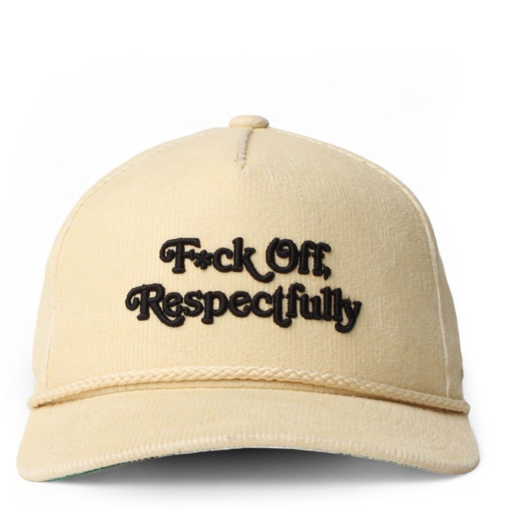 RESPECTFULLY CORDUROY TRUCKER SNAPBACK