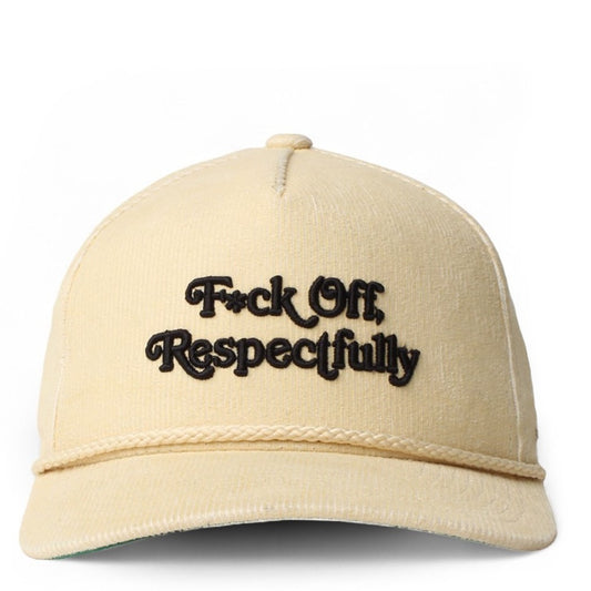 RESPECTFULLY CORDUROY TRUCKER SNAPBACK