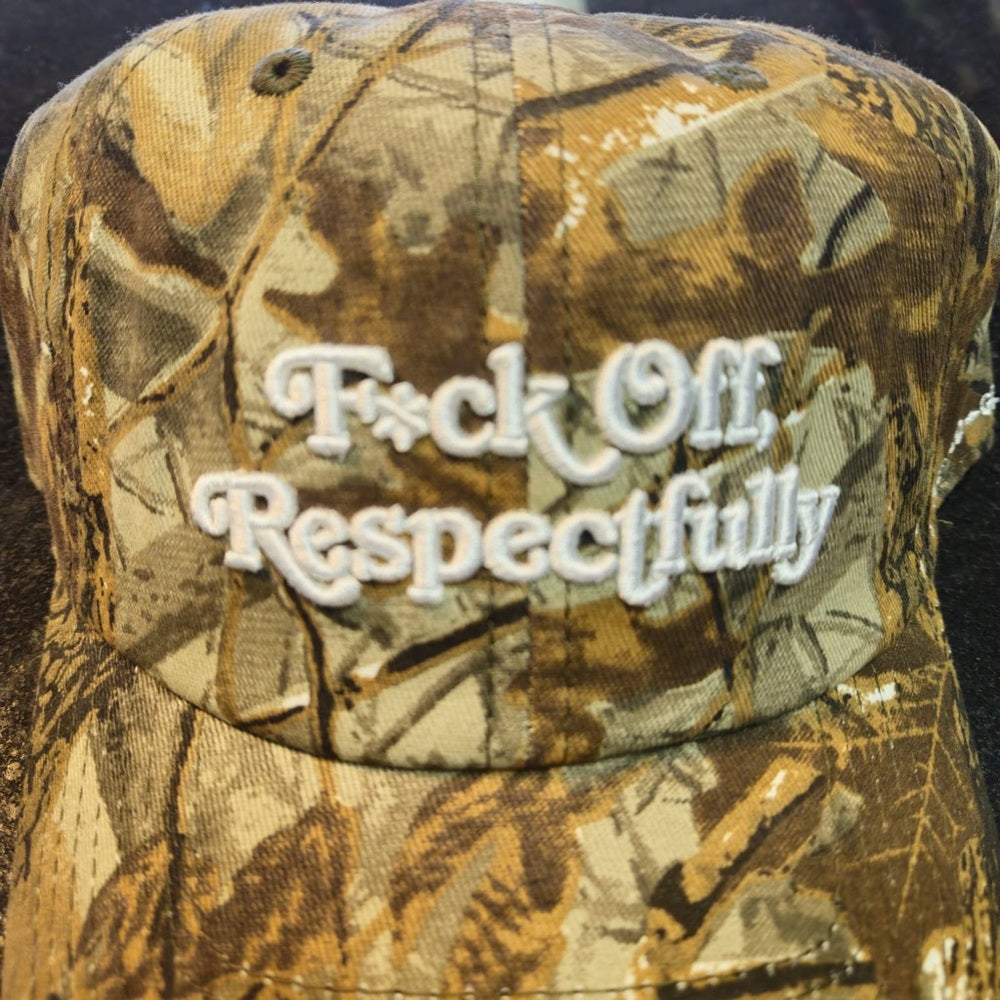 Respectfully F off SnapBack one size fits all