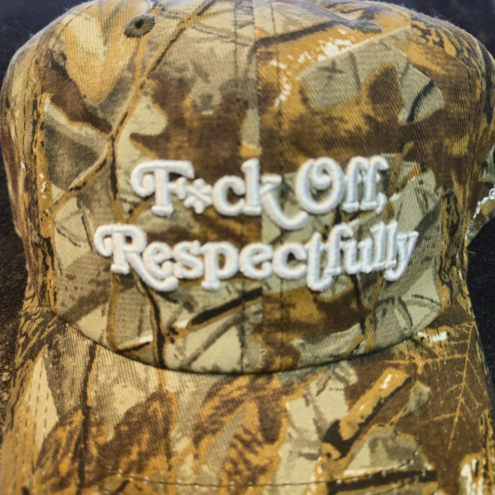 Respectfully F off SnapBack one size fits all