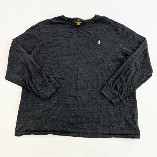 Polo longsleeve Sz 2xl gray