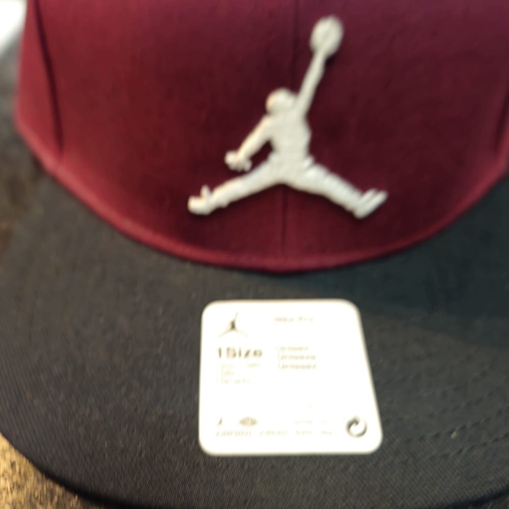 Nike Air Jordan Maroon and Black Cap