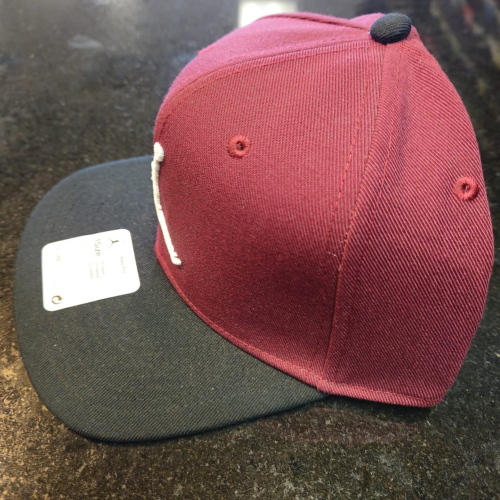 Nike Air Jordan Maroon and Black Cap