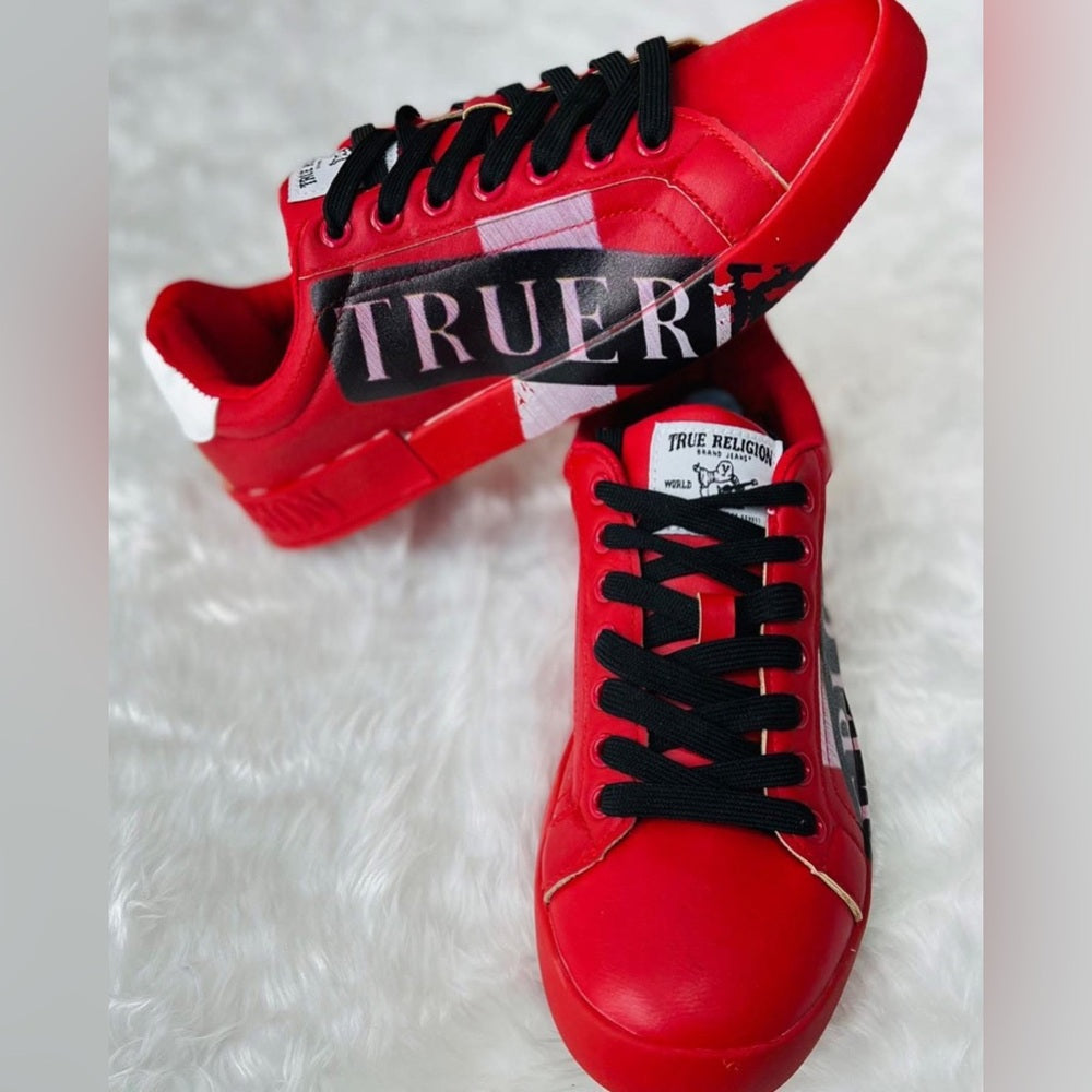 True Religion Sz 10 lows All Red