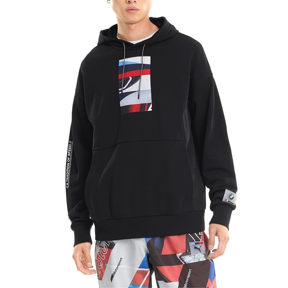 BMW hoodie Sz various black