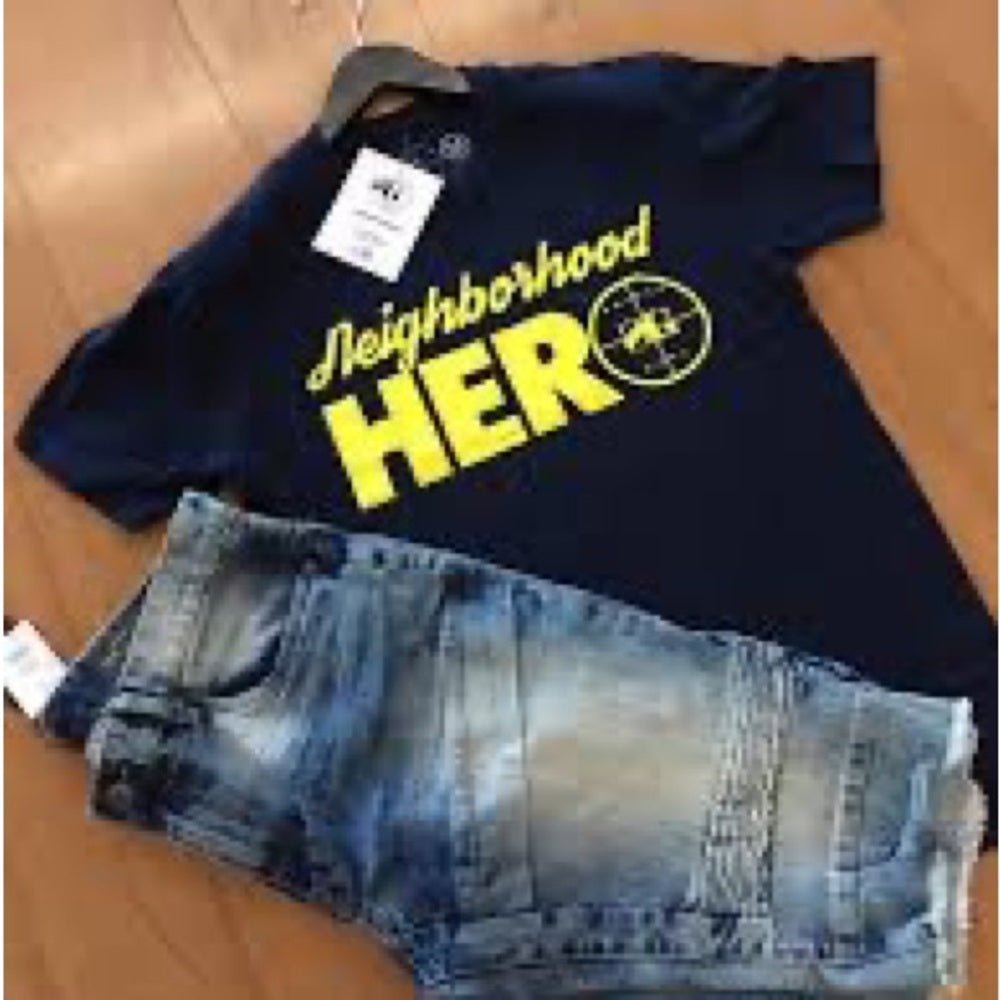 Sniper gang tee Sz 3xl blue