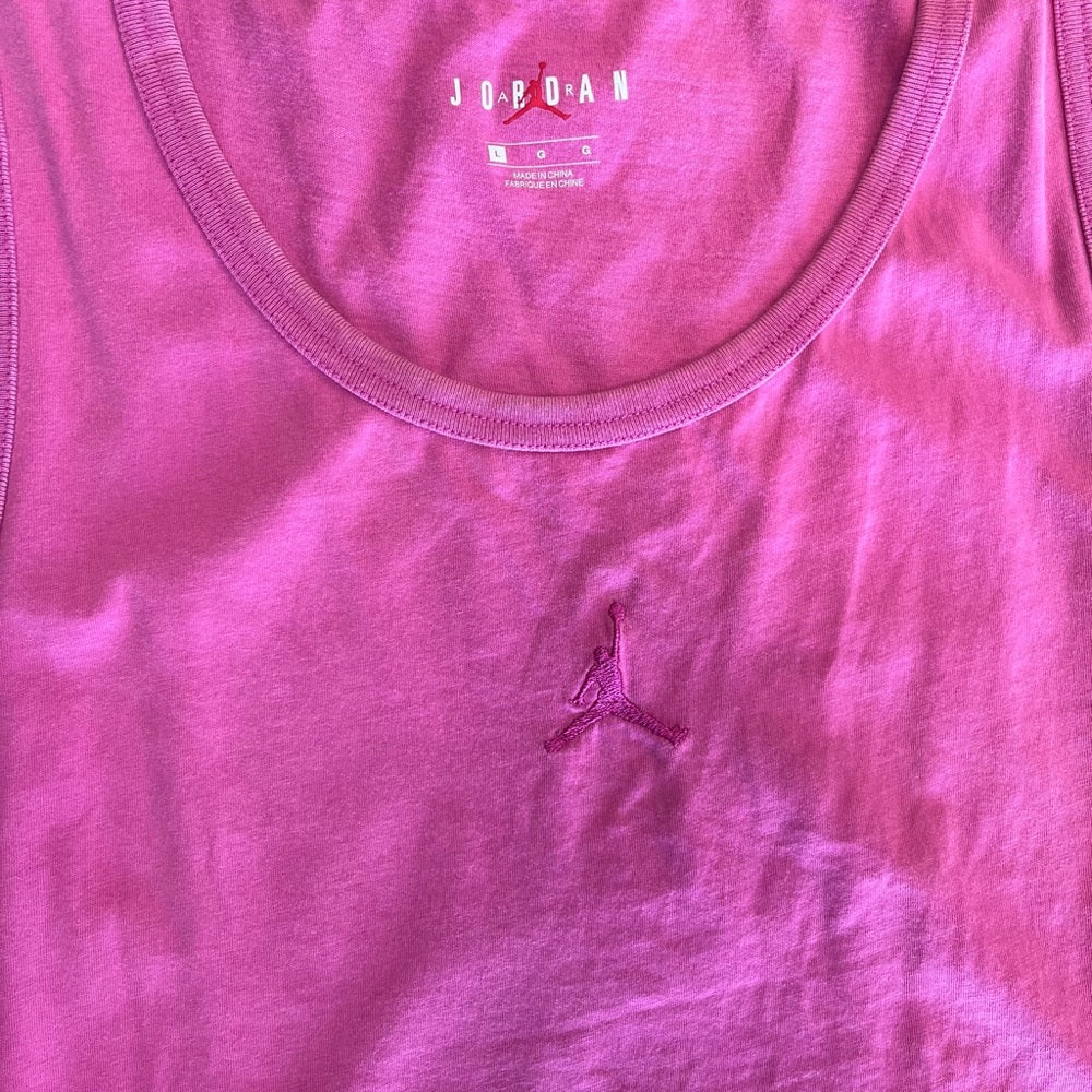 Jordan Pink Tank Top great athletic