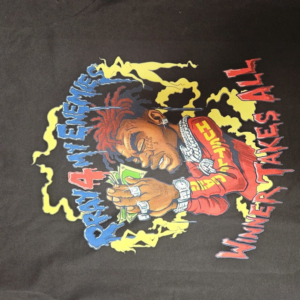 Hustle Gang Men's graphic Tee - Black