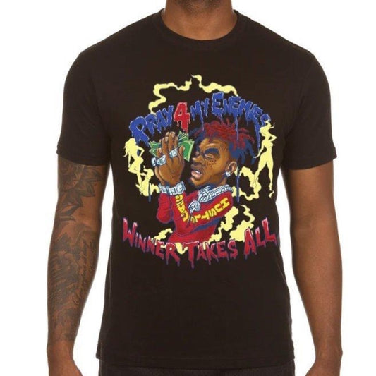 Hustle Gang Men's graphic Tee - Black
