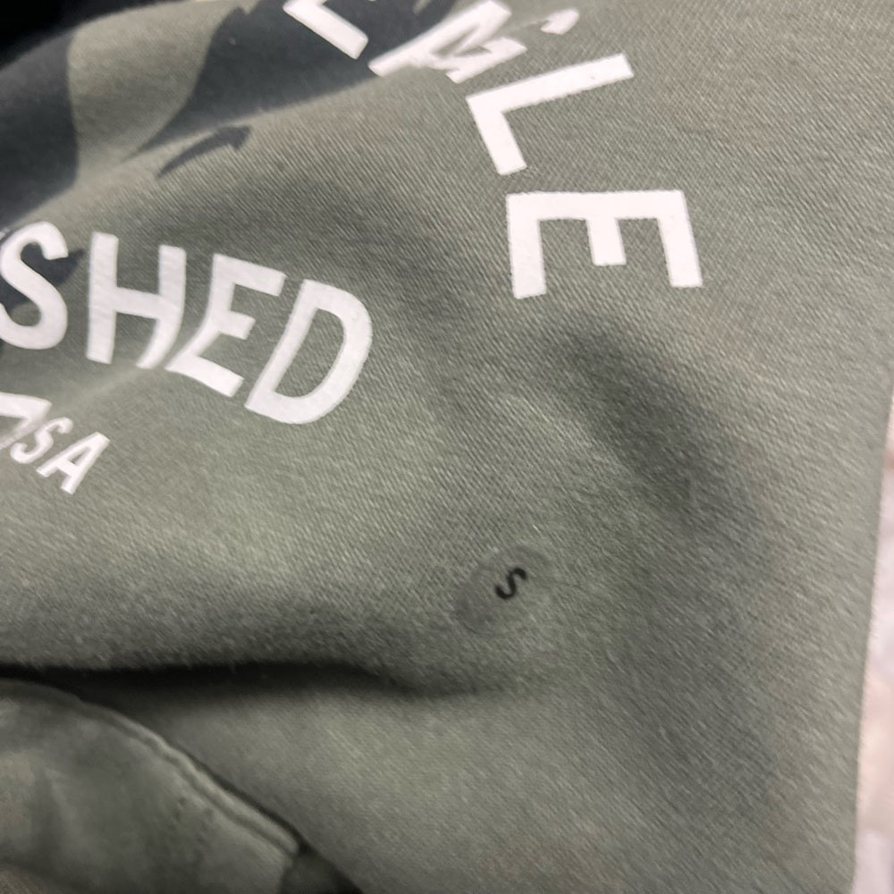 American Eagle Outfitters Men's Green Hoodie