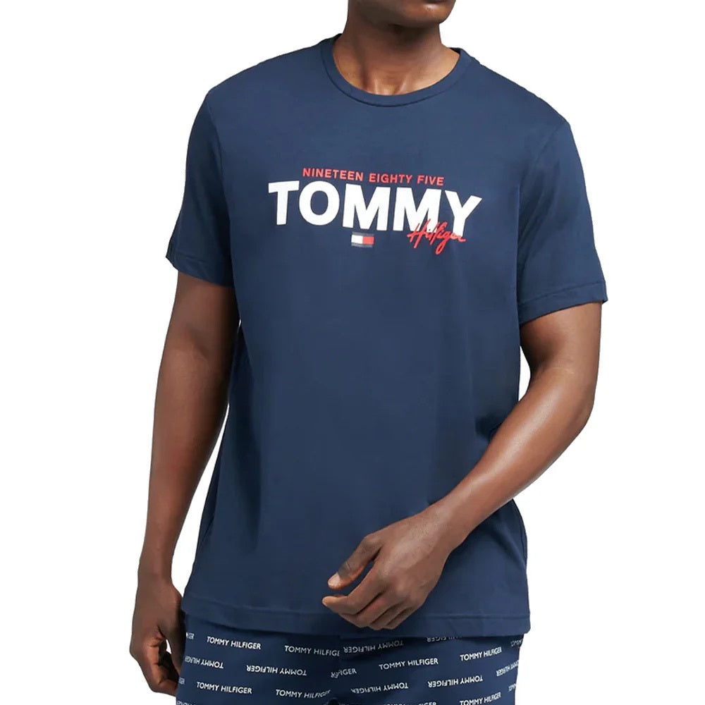 Tommy Hilfiger Men's Navy Blue T-Shirt