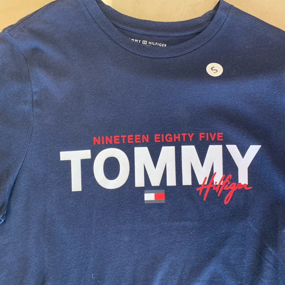 Tommy Hilfiger Men's Navy Blue T-Shirt