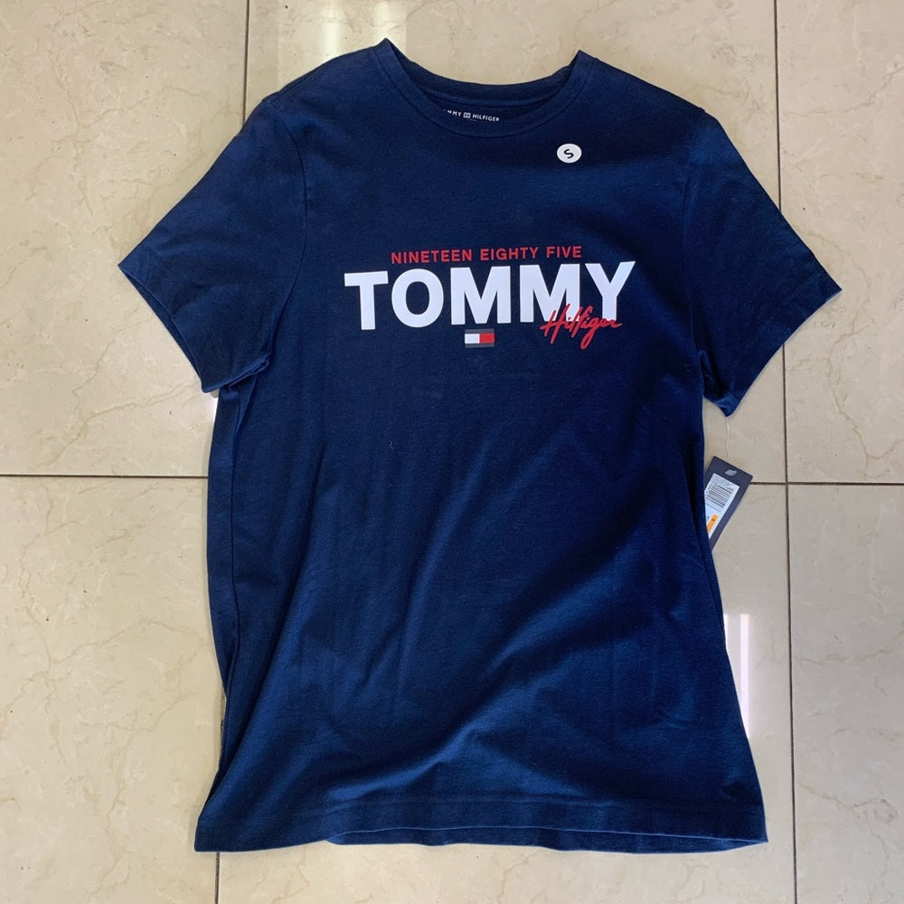 Tommy Hilfiger Men's Navy Blue T-Shirt