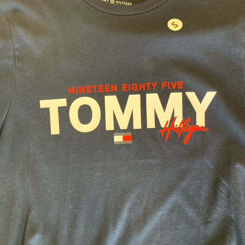 Tommy Hilfiger Men's Navy Blue T-Shirt