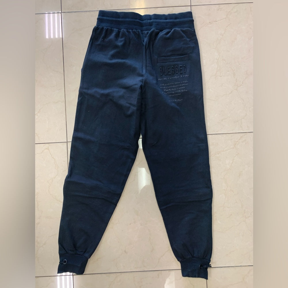 Blessed jogger zipper sweatpants Sz medium