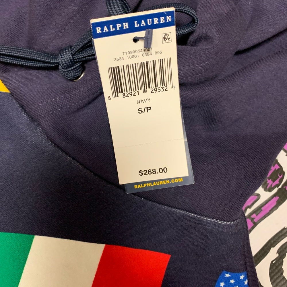 Polo Ralph Lauren Tennis Wimbledon Double Knit Hoodie small