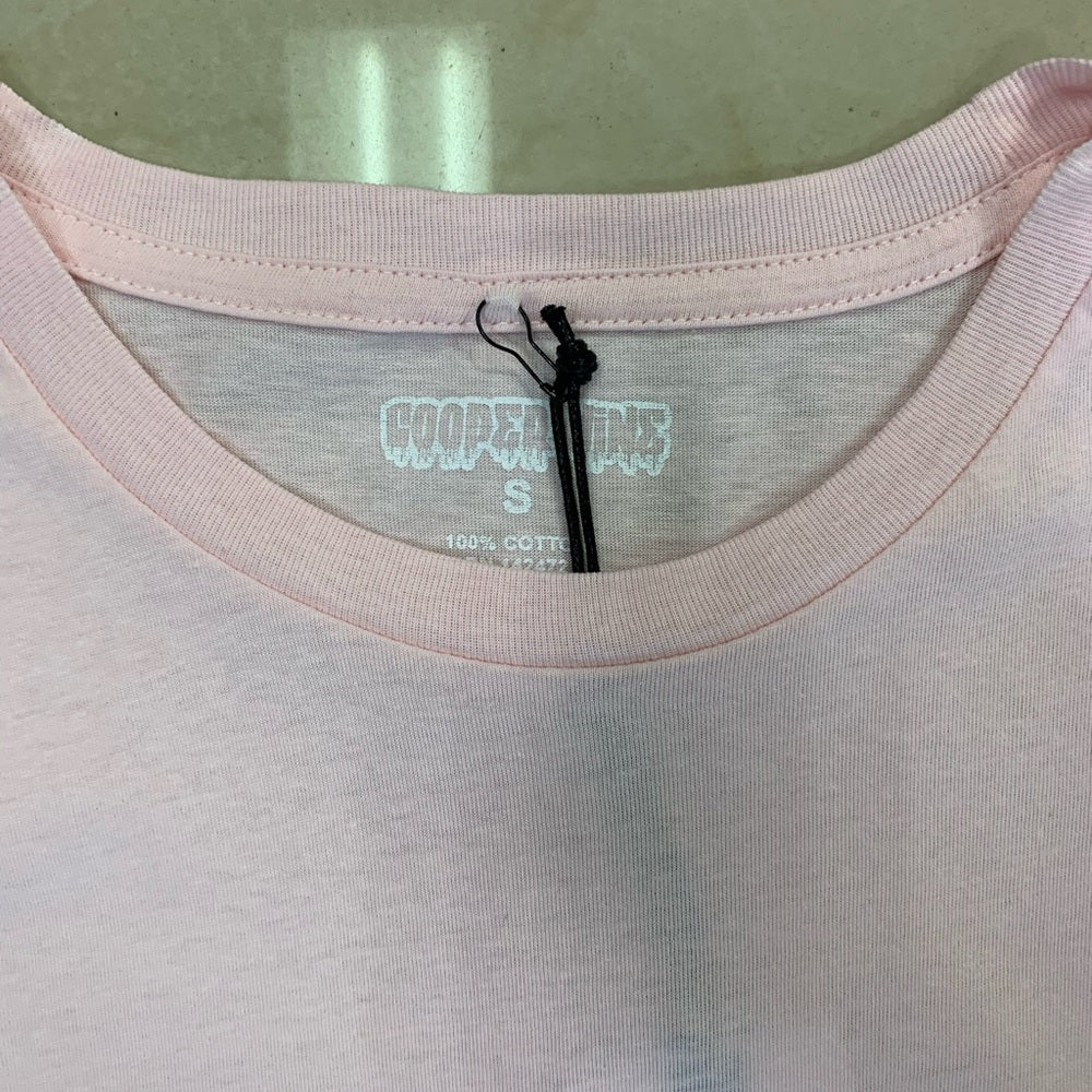 Cooper Nine Pink Graphic Tee Sz small