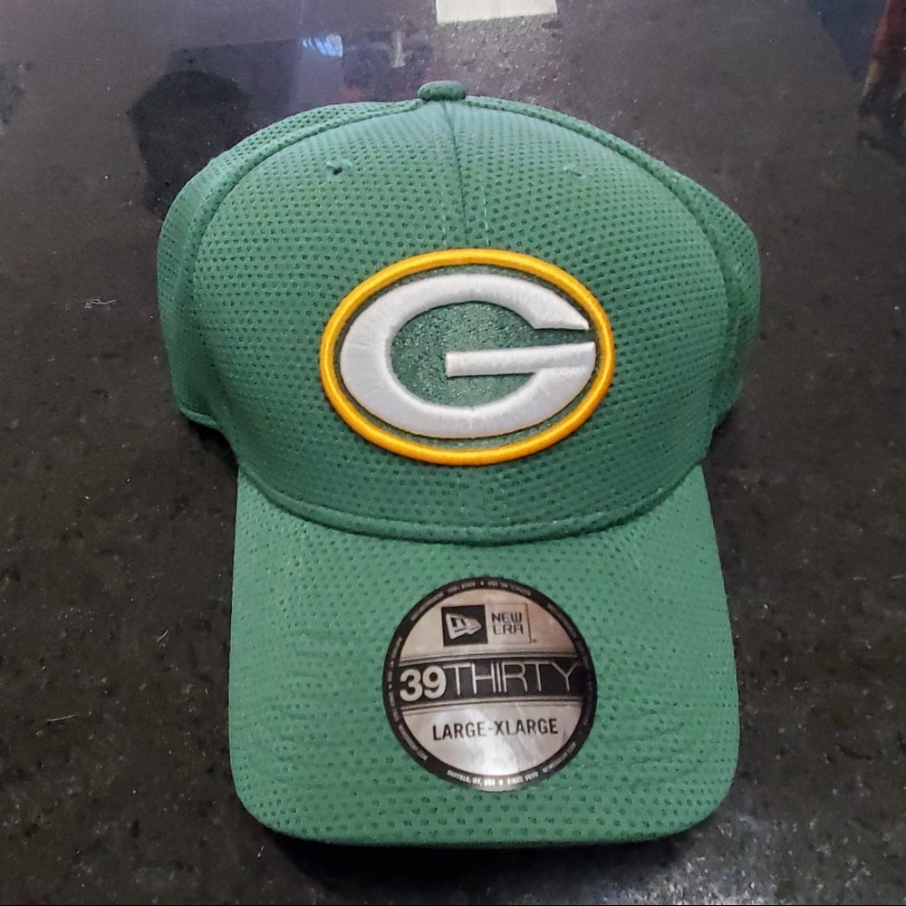 Green. BAY FLEX CAP SZ L/Xl
