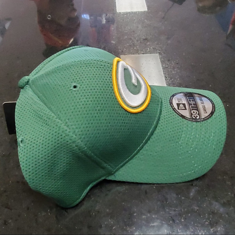 Green. BAY FLEX CAP SZ L/Xl
