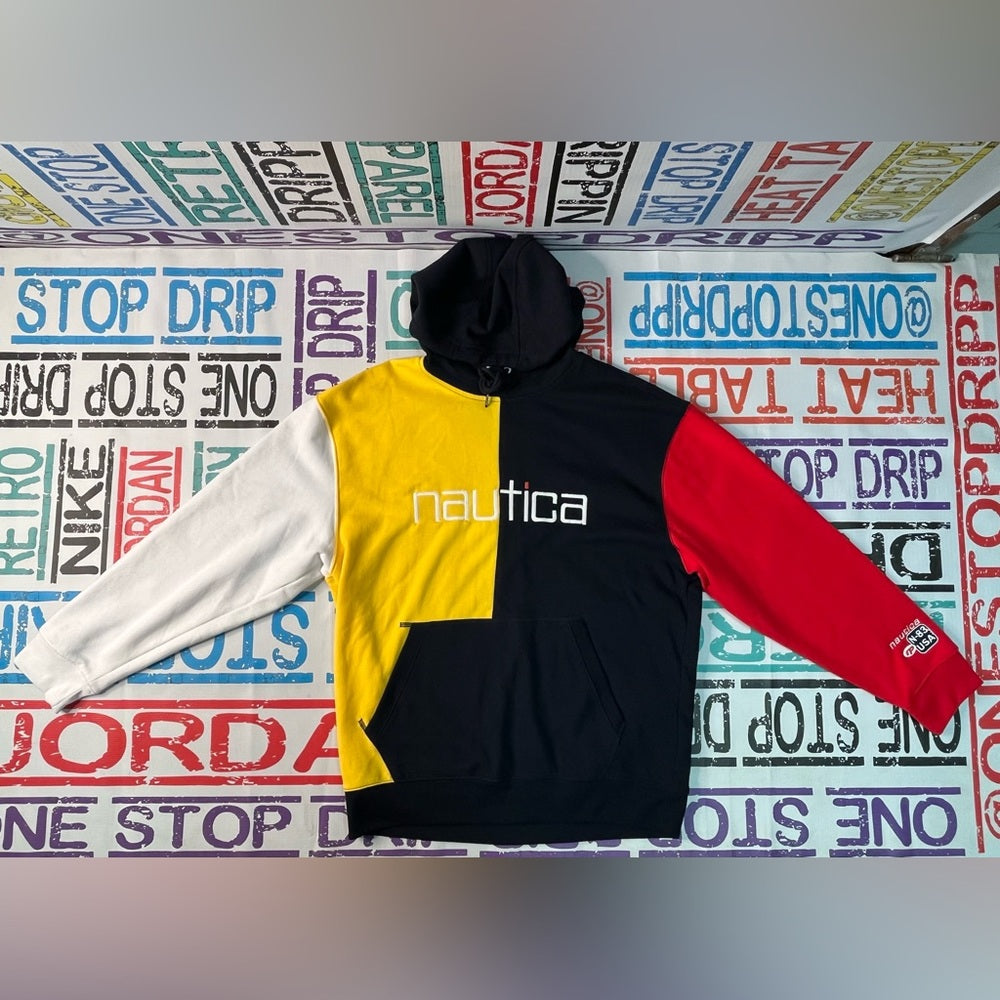 Nautica hoodie multi color sz Various