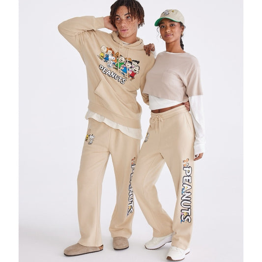 - Aéropostale Beige Sweatshirt hoodie various unisex