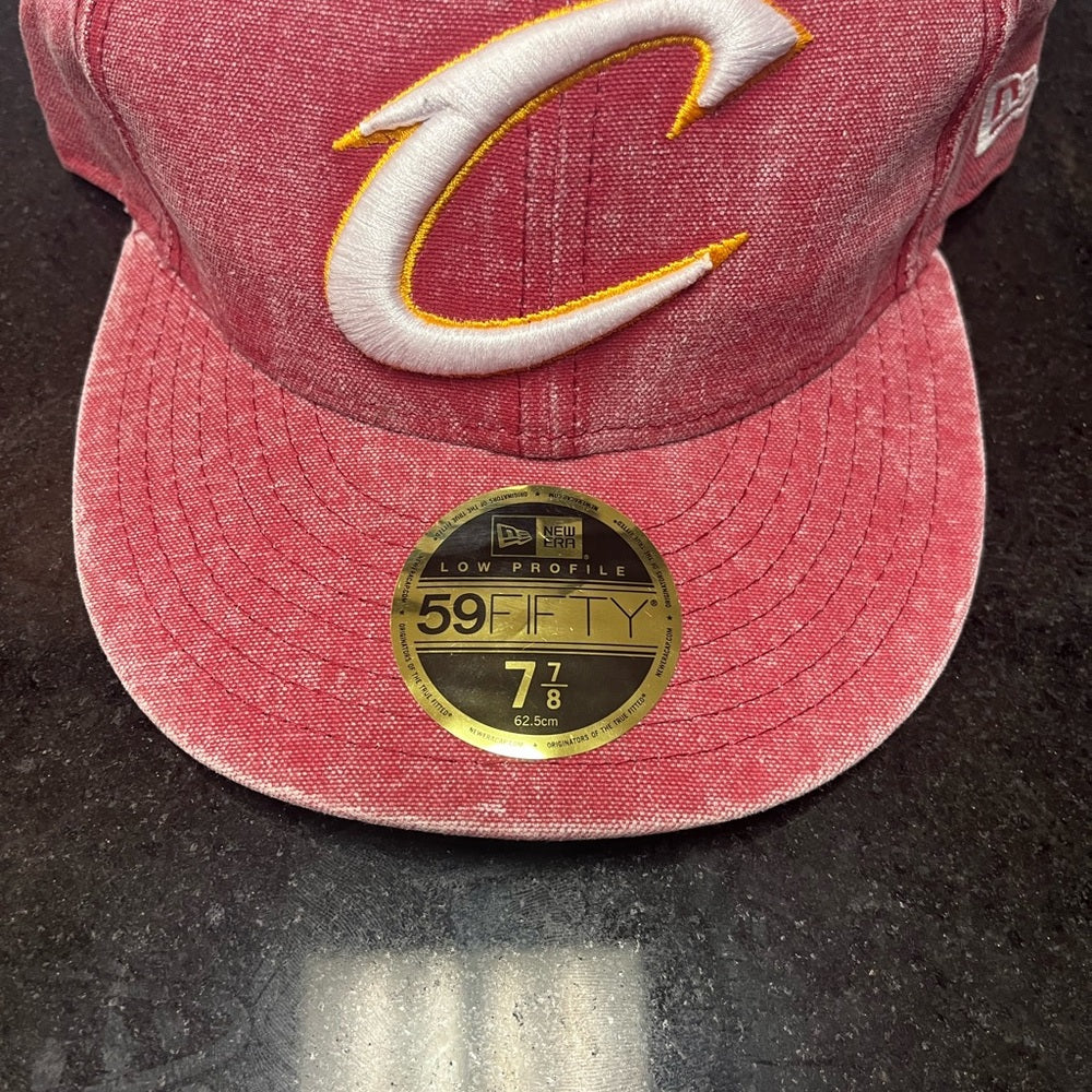 Cleveland Cavaliers fitted cap Sz 7 7/8