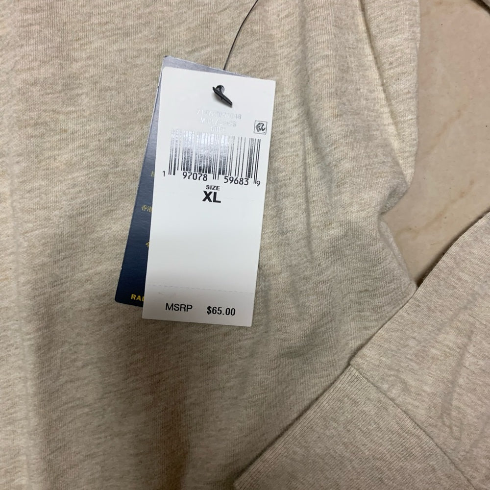 Polo Ralph lauren Beige Long Sleeve Top - Size XL