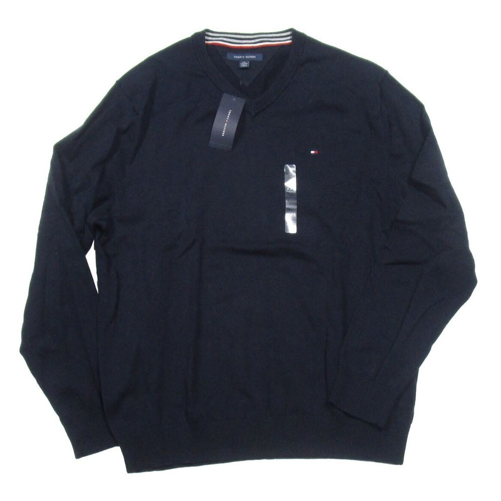 Men's navy blue v neck Sweater Sz 2xl