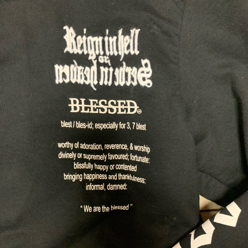 Black Graphic Hoodie