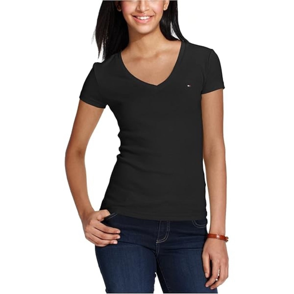 Women’s tommy v neck shirt sz Various