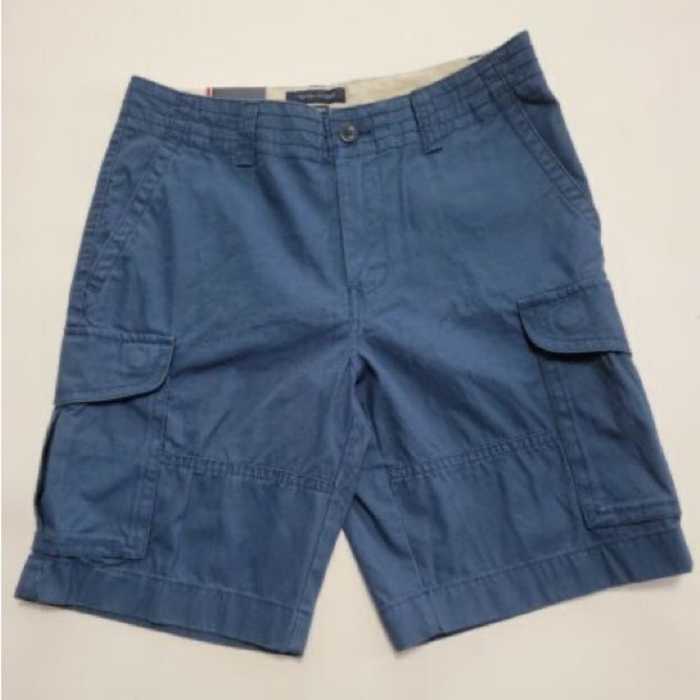 Men's Blue Cargo Shorts