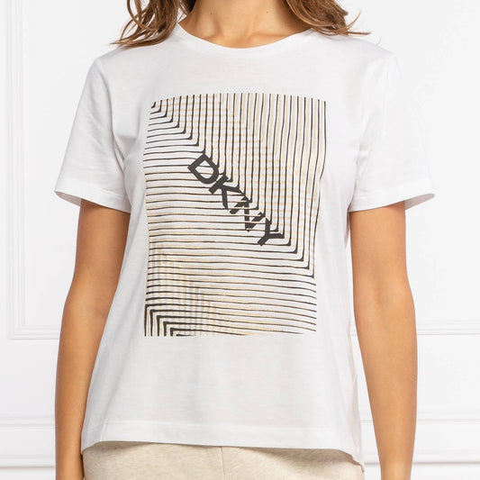Dkny rhyme stone tee sz medium