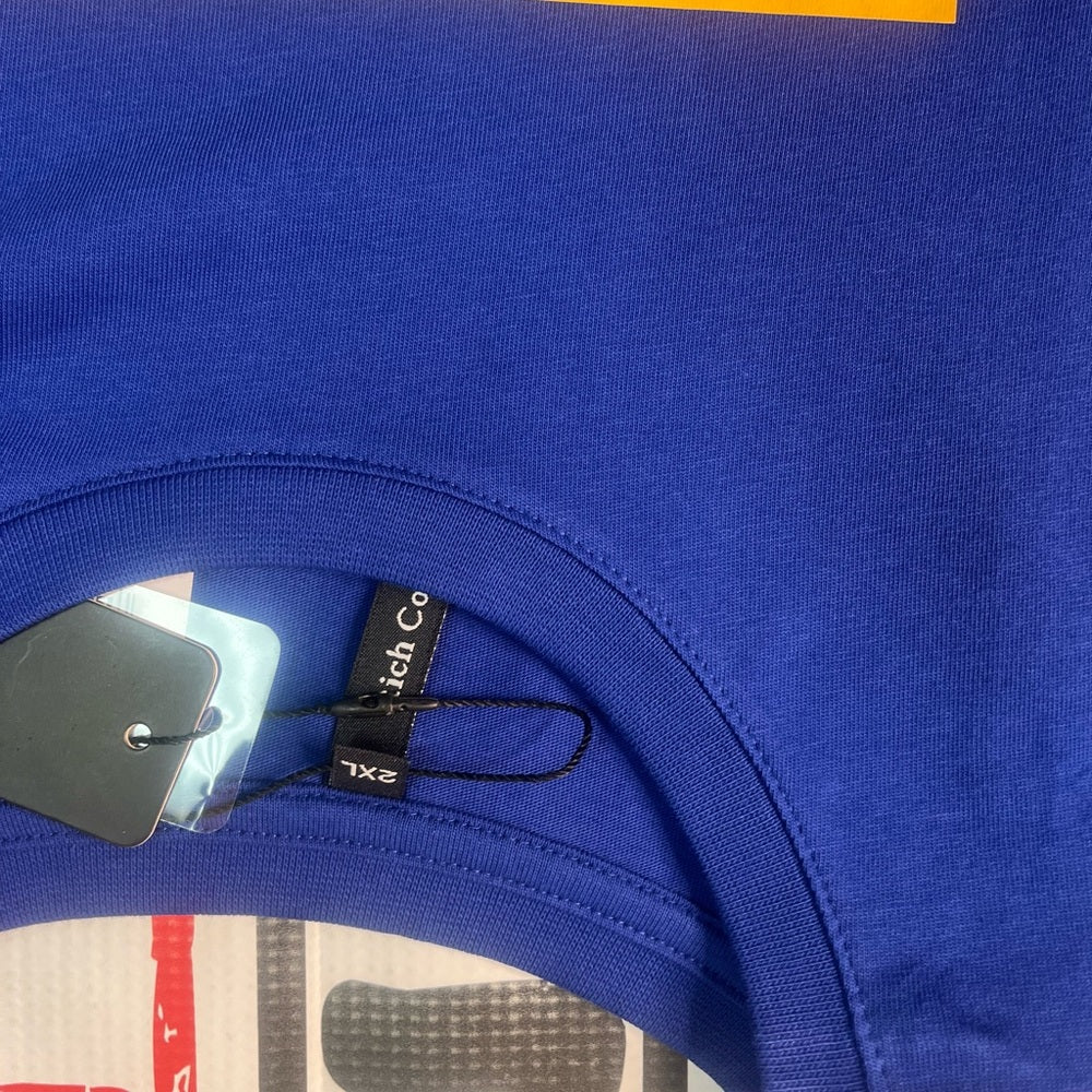 Sz various 2pac graphic tee blue