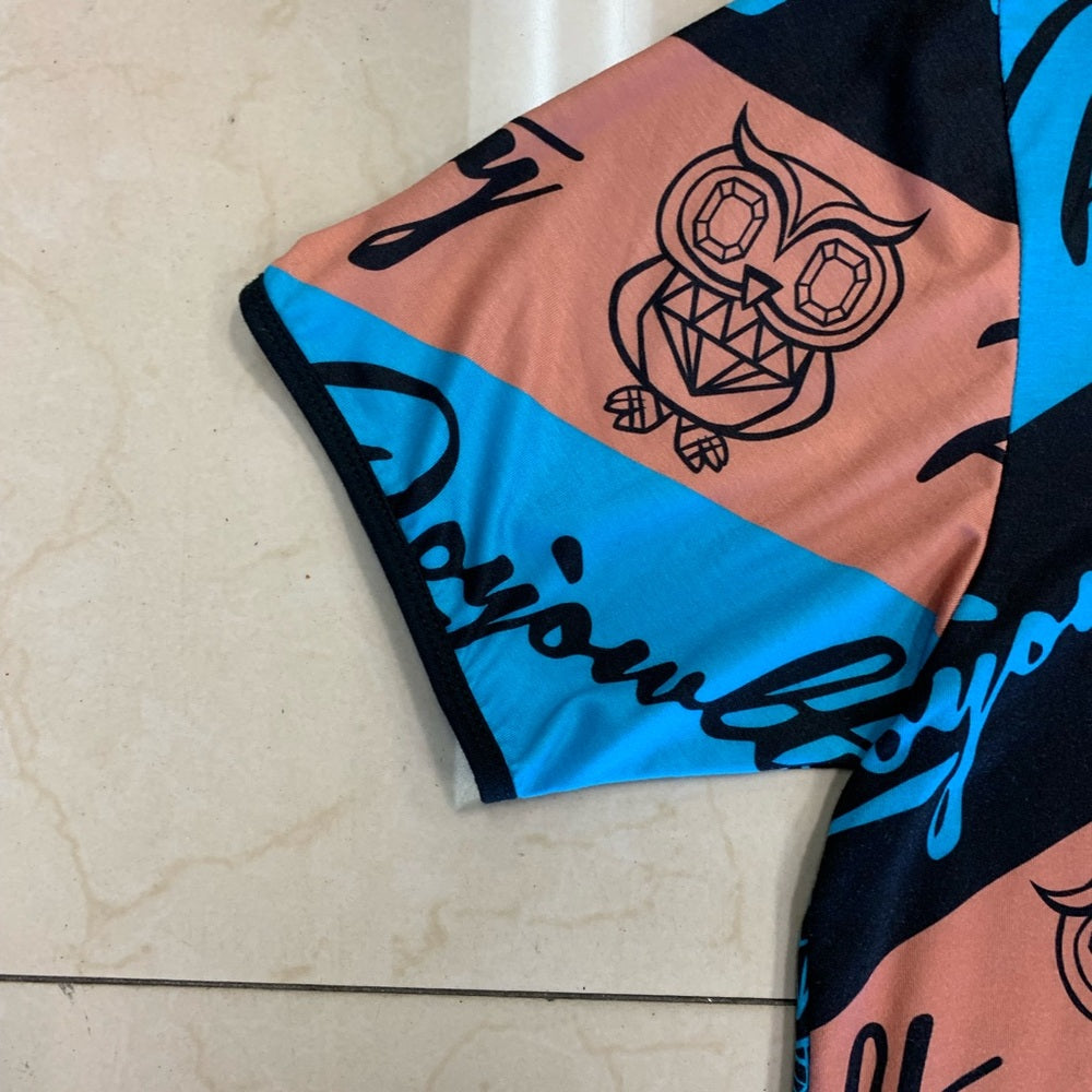 Multicolor royalty Graphic Men's Shirt