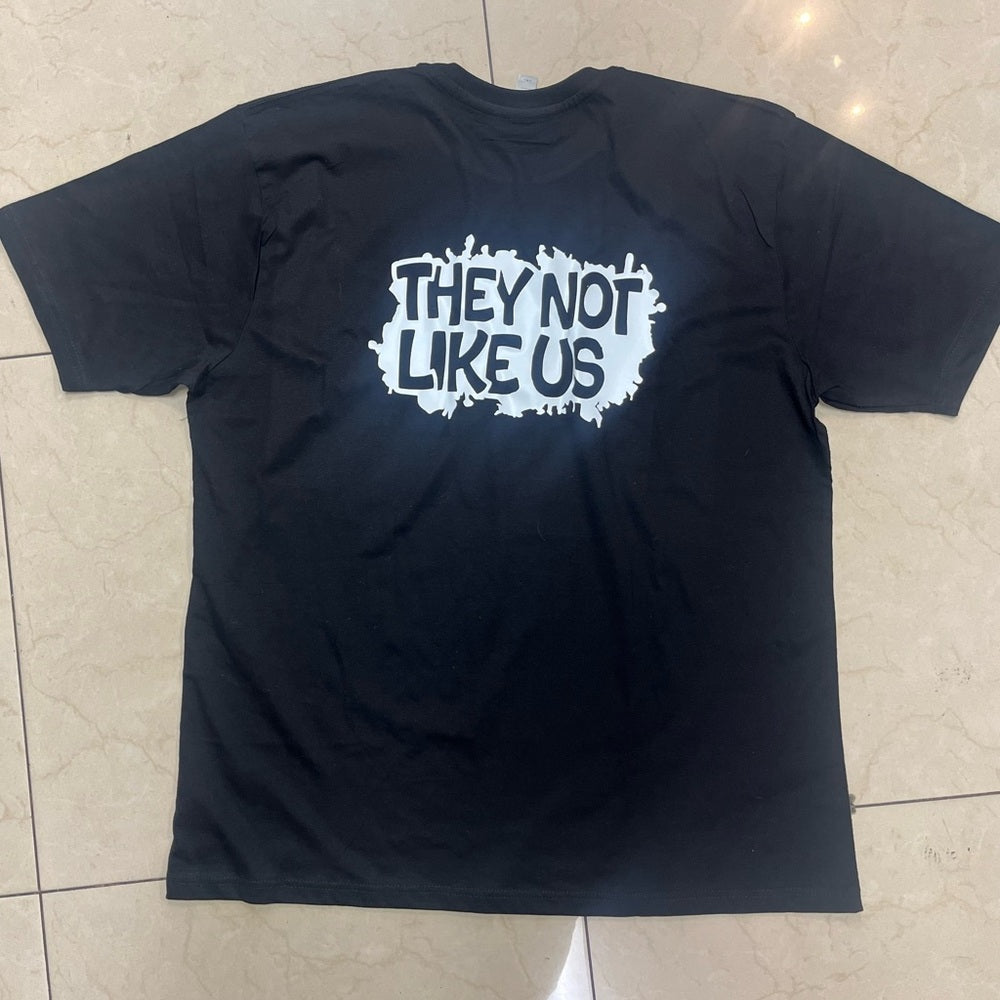 Black Graphic T-Shirt Sz various they not like us